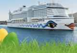 NUR NOCH HEUTE! AIDA Oster Sale 2018 –  7/10 Tage Westeuropa, Mittelmeer, Adria oder Ostsee mit Vollpension ab nur 479,- Euro