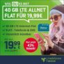 o2 Allnet-Flat mit 40GB LTE (VoLTE, WLAN Call) für 19,99€ mtl. (monatlich kündbar!)