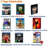 [AMAZON] Aktion „3 Tage Osterknaller“ – mit Blu-rays für 7,97 Euro, allen Staffeln von Breaking Bad, Steelbooks oder 3D-Blu-rays