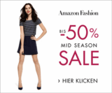 Mid Season Sale bei Amazon mit bis zu 50% Rabatt auf Kleidung, Schuhe, Handtaschen & Beauty!