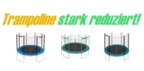 Hopp Hopp! Nur heute verschiedene Gartentrampoline deutlich unter Preisvergleich!