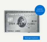 American Express Platinum Karte mit 200€ Reiseguthaben pro Jahr und 75.000 Punkten