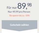 Animod Multigutschein über 3 Tage für 2 Personen in einem von über 100 Top-Hotels inkl. Frühstück für 89,98 Euro