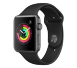 Apple Watch Series 3 GPS mit 42mm in Space-grey für nur 296,10 Euro inkl. Versand