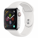 Ausverkauft! Apple Watch Series 4 (LTE, 44mm, Edelstahlgehäuse mit Sportarmband) für nur 449,- Euro (statt 549,- Euro)