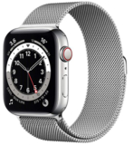 Apple Watch Series 6 (GPS + Cellular, 44 mm)  Edelstahlgehäuse – Silbernes Milanese Loop-Armband für nur 532,51€ inkl. Versand