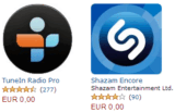 [AMAZON APPSTORE] Verschiedene Musikapps mit guter Bewertung vollkommen kostenlos laden