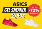 Asics Gel Sneaker ab 39,99 Euro – ab 50,- versandkostenfrei + Gutschein möglich