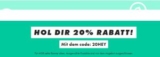 Nur bis zum 01. Mai: 20% Rabatt auf alle nicht reduzierten Artikel bei Asos