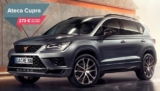 Cupra Ateca 2.0 TSI mit 300PS im Gewerbeleasing mit 48 Monaten und 10TKM nur 273,- Euro netto