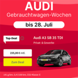 Audi Gebrauchtwagen-Wochen bei LeasingMarkt.de mit tollen Privat- und Gewerbeleasing-Deals