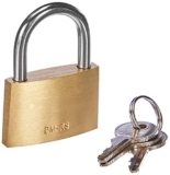 Brüder Mannesmann Messing-Vorhangschloss 35mm für nur 1,99€