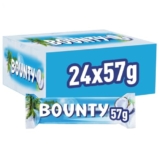 24x 57g Bounty Schokoriegel Packung für nur 15,79€ (statt 23€) – Prime