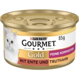 12x 85g Gourmet Gold Katzenfutter für nur 3,98€ – Prime