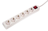 as Schwabe 6-Fach Steckdosenleiste mit Schalter für nur 4,12€ bei Amazon