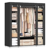 SONGMICS Stoff-Kleiderschrank für 20,65€