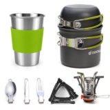 Odoland Camping Geschirr Set 10-teilig für nur 21,27€ bei Amazon