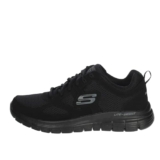 Skechers Burns- Agoura Herren Turnschuhe in Schwarz für 31,99€ bei Amazon