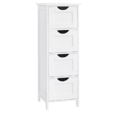 VASAGLE Badschrank mit 4 Schubladen für 36,49€
