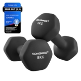 SONGMICS Kurzhanteln 2x5kg für nur 21,65€