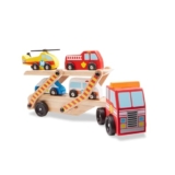 3-teiliges Melissa & Doug Autotransporter mit Rettungsfahrzeugen für nur 15,39€