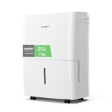 Comfee Luftentfeuchter 20L für 131,99€ bei Amazon – App-fähig und ideal für Räume bis 40m²