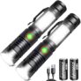 2er Set REHKITTZ LED Taschenlampen 2000 Lumen für nur 16,49€
