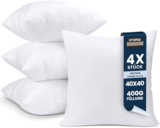 Utopia Bedding 4er Set Kissenfüllung 40x40cm für nur 14,56€ bei Amazon