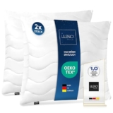 LILENO HOME 2er Set Kopfkissen 80×80 cm für 25,37€ bei Amazon