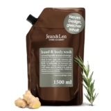 Jean & Len Hand & Body Wash Rosemary und Ginger (1.500 ml Nachfüllpack) ab nur 12,11€ – Prime