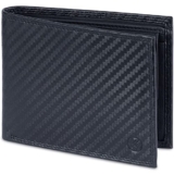 KORUTA Herren Geldbörse aus Leder Carbon mit RFID Schutz für 16,98€ bei Amazon