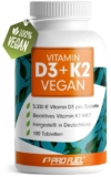 Vitamin D3 K2 VEGAN 180 Tabletten nur 13,56€ bei Amazon im Spar-Abo