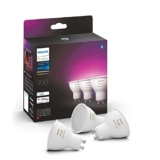 Philips Hue GU10 LED Spot 3er Pack für 90€ bei Amazon