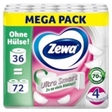 36 Rollen Zewa Ultra Smart Toilettenpapier ab nur 28,57€ (statt 36€) – Prime