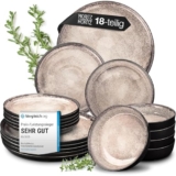 18-teiliges Moritz & Moritz VIDA Geschirrset (6 Personen) für 84,99€