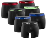 Levi’s Herren Boxershorts 7er Pack Limited Style für 26,95€