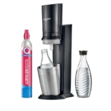 SodaStream CRYSTAL 3.0 Titan mit 2 Glasflaschen für 79,99€ (statt 112€)