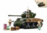 Sluban Klemmbausteine WWII M4A3 Medium Tank für nur 21,22€ bei Amazon