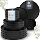 Testsieger Steingut Geschirrset für 6 Personen nur 39,95€ bei Amazon