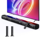 MEVOSTO 2-in-1 Soundbar für TV mit Dual Subwoofer für 37,49€