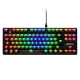 Sharkoon Crystal Shark RGB Gaming Tastatur für 39,00€ bei Amazon entdecken