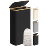 SONGMICS Wäschekorb mit Deckel für nur 12,60€