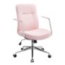 SONGMICS Bürostuhl in Pastellrosa für nur 35,99€