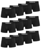 FORVEVO 12er Pack Boxershorts für Herren nur 24,64€