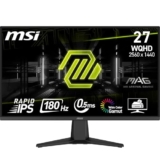 MSI MAG 275QF Gaming Monitor 27 Zoll WQHD für nur 149€