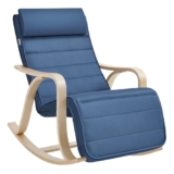 SONGMICS Schaukelstuhl aus Birkenholz für 79,99€ bei Amazon