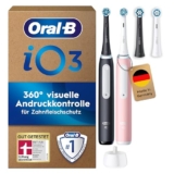 Oral-B iO Series 3 Doppelpack Elektrische Zahnbürste inkl 4 Aufsteckbürsten nur 97,99€