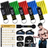 Resistance Bands Set: Fitnessbänder mit Zubehör für nur 17,09€