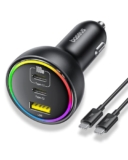Baseus 152.5W KFZ Ladegerät mit 100W USB C Kabel für 15,99€