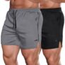 Doppelpack COOFANDY Herren Sport Shorts nur 15,07€